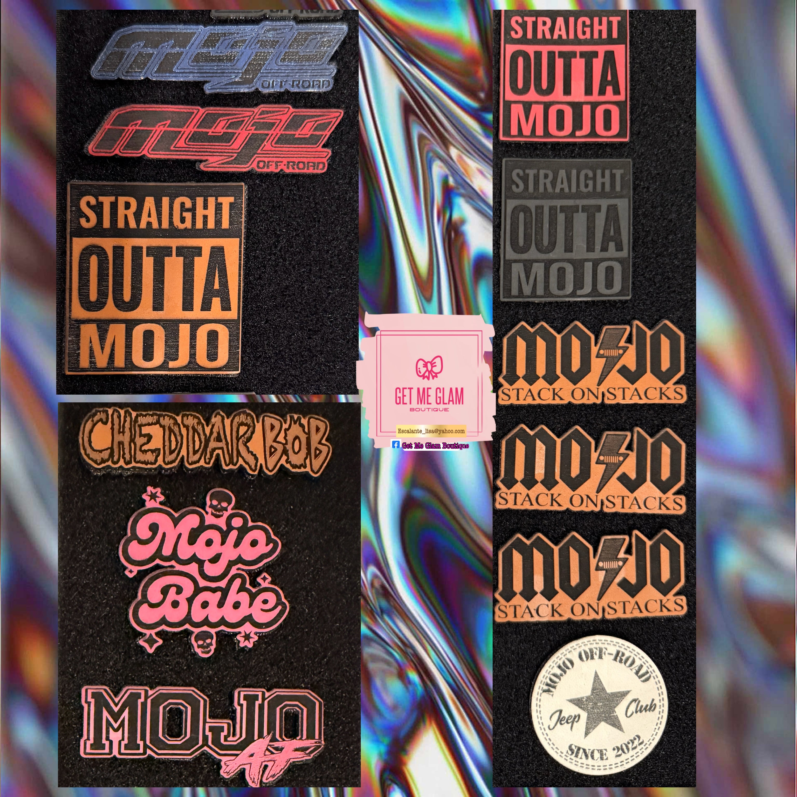 Custom Leather VELCRO Patch